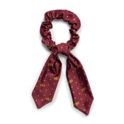 USC Trojans League Cardinal SC Interlock Polka Dot Spirit Tie Scrunchie